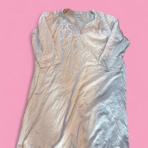 70s Miss Elaine Pink Chemise nightgown